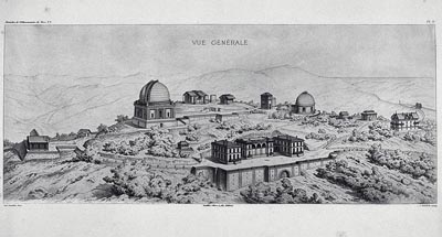 Monographie : gravure de la vue d'ensemble